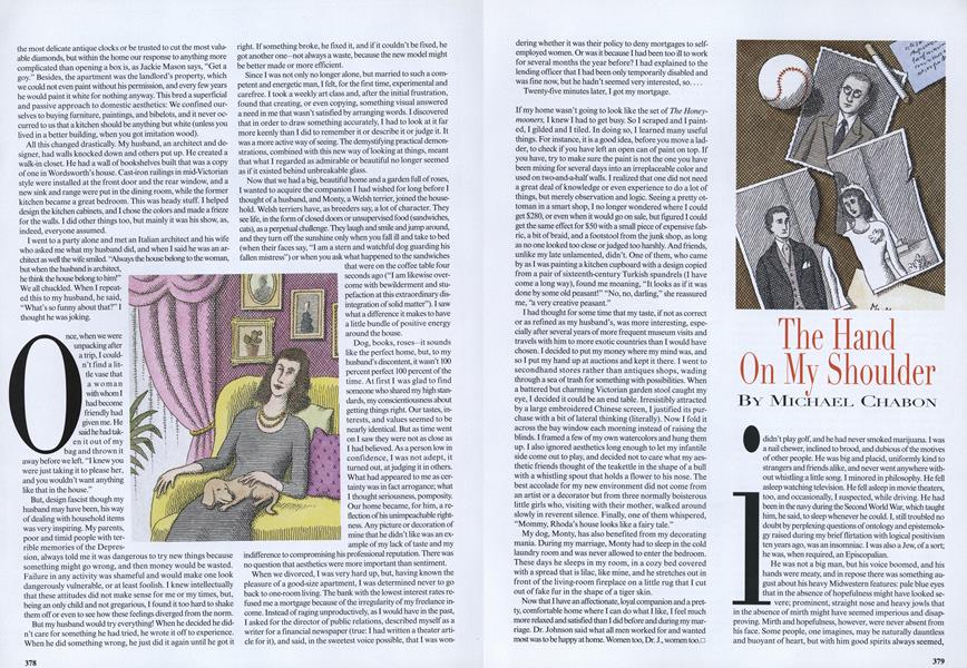 Till Divorce Do Us Part: The Hand On My Shoulder