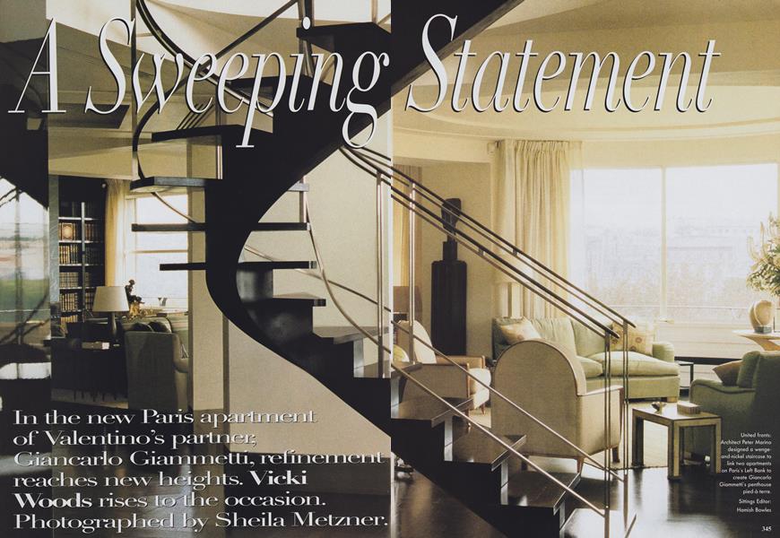 A Sweeping Statement Vogue NOVEMBER 1997