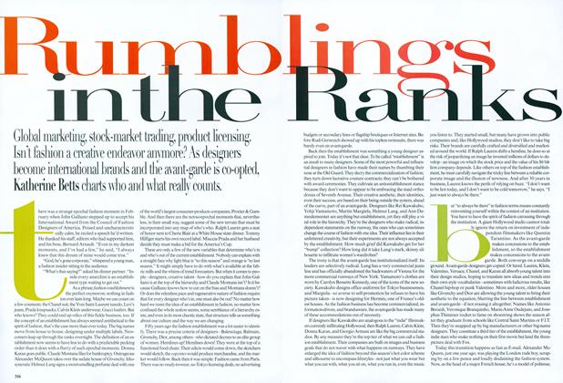 Rumblings in the Ranks