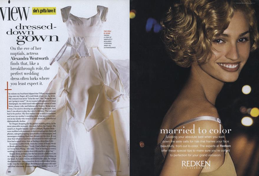 She's Gotta Have It: Dressed-down Gown