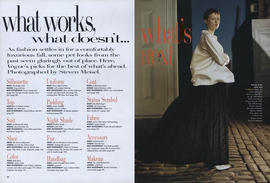 What Works, What Doesn't...What's Next