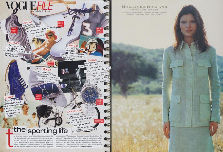 The Sporting Life | Vogue | APRIL 2000