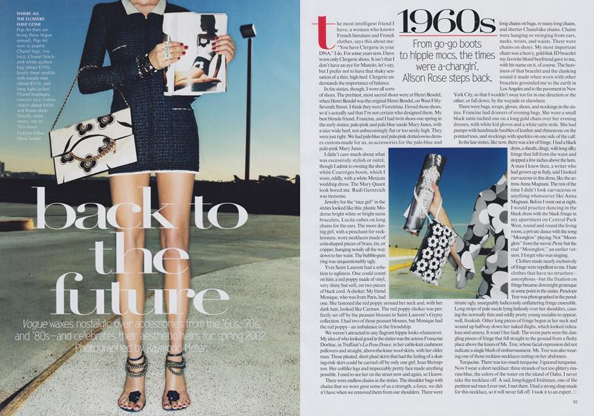 Back to the Future: 1960s | Vogue | JANUARY 2002