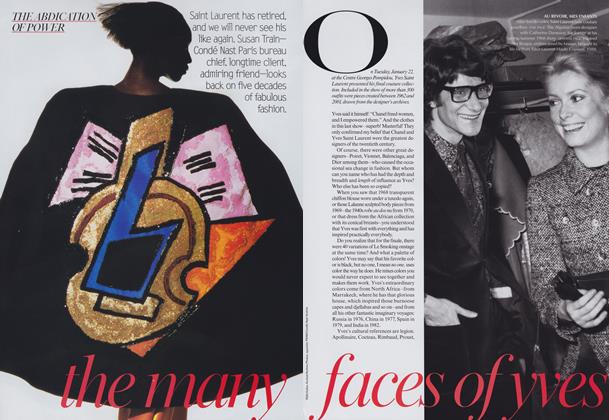 The Abdication of Power: The Many Faces of Yves