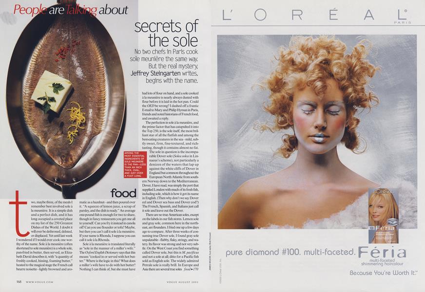 Food: Secrets of the Sole