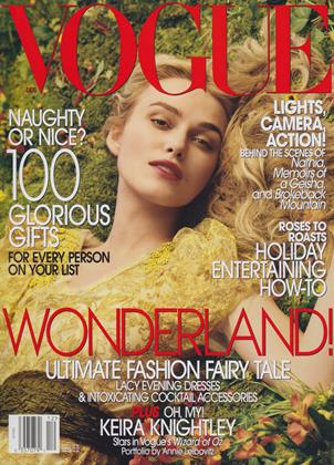 Costume Dramas: The Art of Seduction | Vogue | DECEMBER 2005