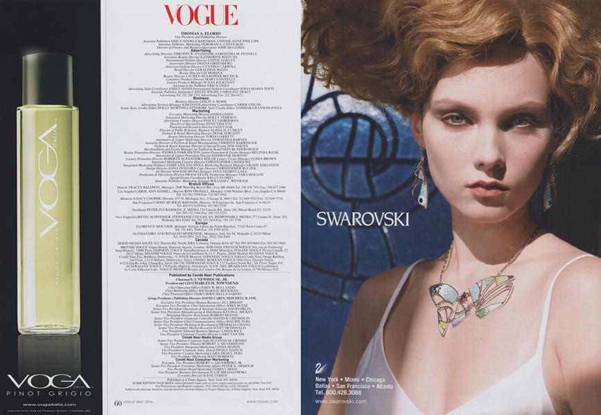 Masthead | Vogue | MAY 2006