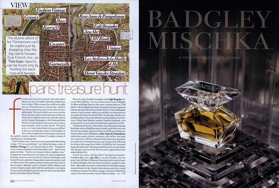 Shopping in Paris: Paris Treasure Hunt