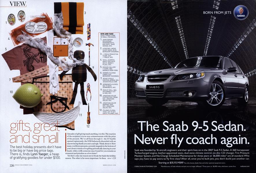 The Downsized Gift: Gifts, Great and Small