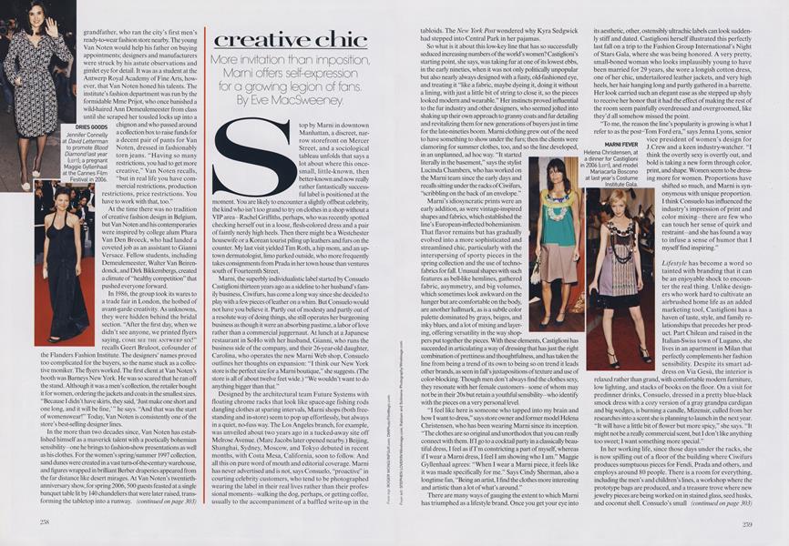 The Individualists: Creative Chic | Vogue | MAY 2007