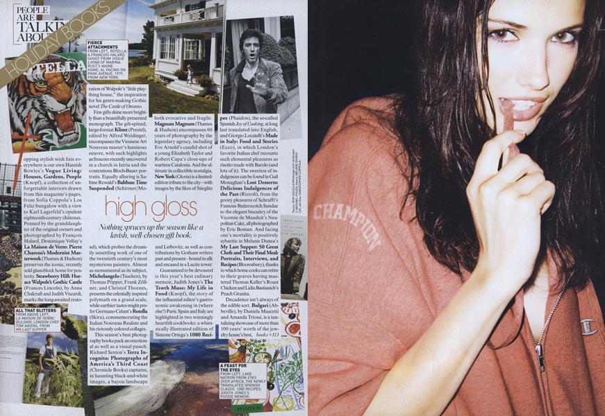 Holiday Books: High Gloss