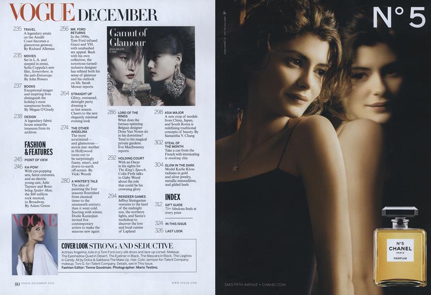 Cover Look: Strong and Seductive | Vogue | DECEMBER 2010
