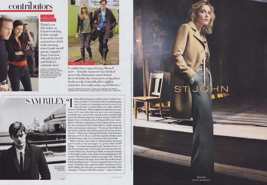 Sam Riley | Vogue | SEPTEMBER 2011