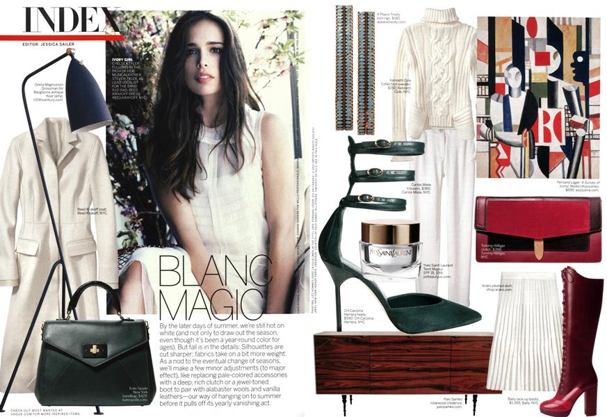Blanc Magic | Vogue | JULY 2012