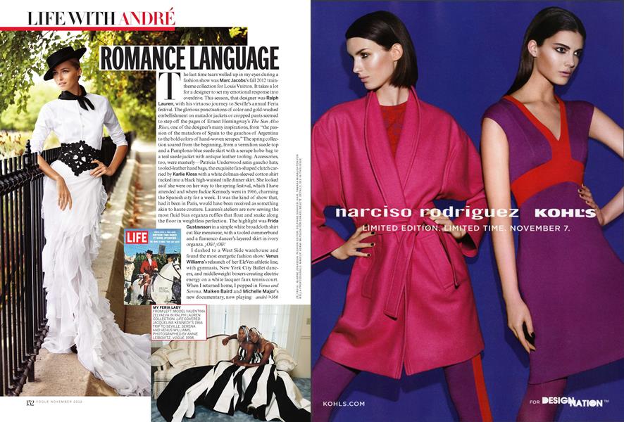 Romance Language | Vogue | November 2012