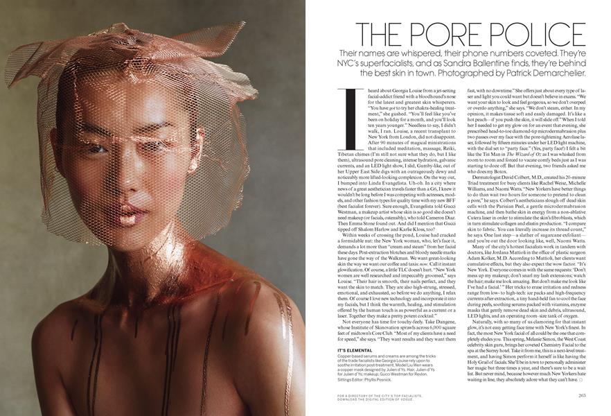 The Pore Police | Vogue | FEBRUARY 2013