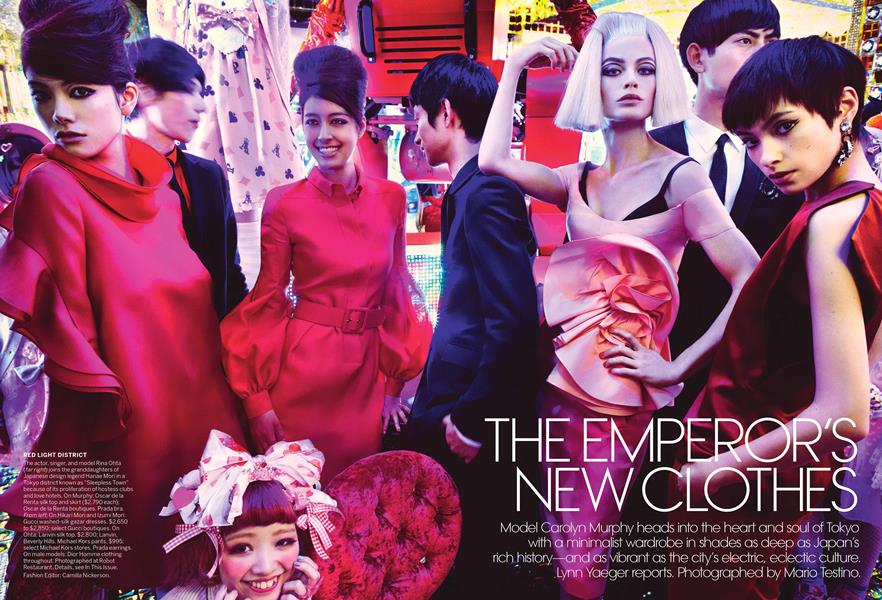 The Emperor's New Clothes | Vogue | MARCH 2013