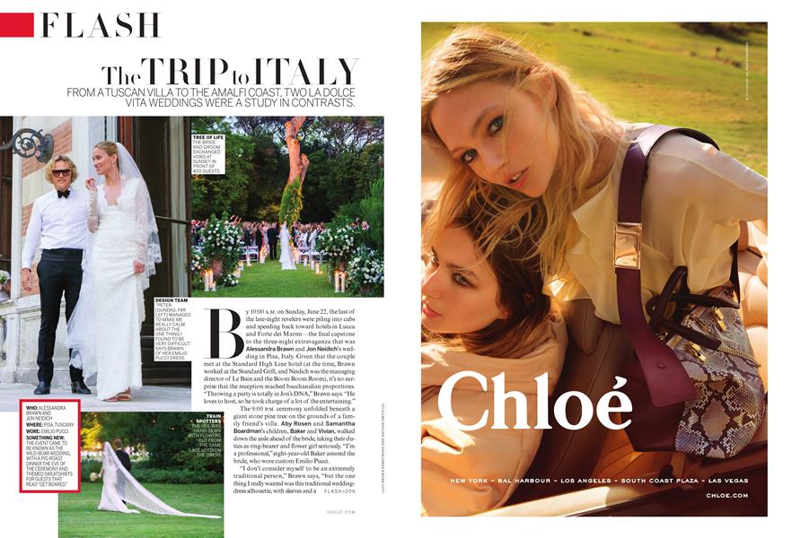 vogue italy trip