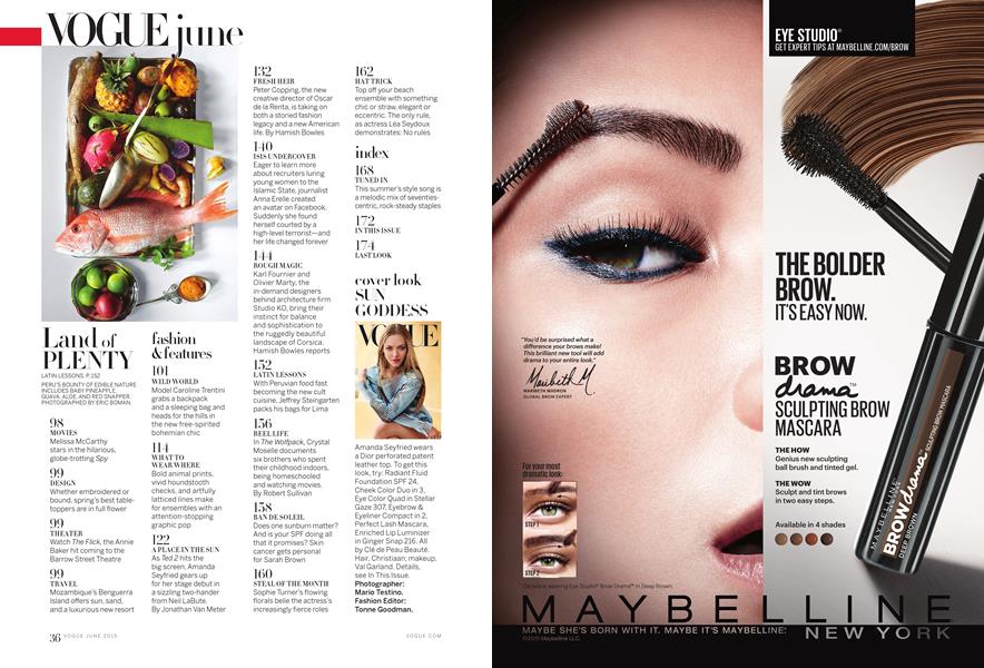 Sun Goddess | Vogue | June 2015