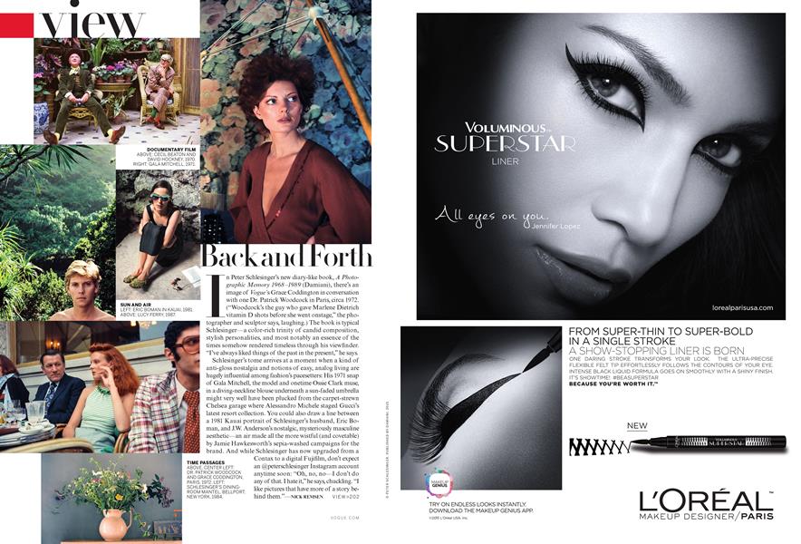 Back and Forth | Vogue | October 2015