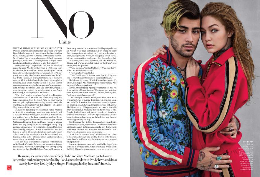 No Limits | Vogue | AUGUST 2017
