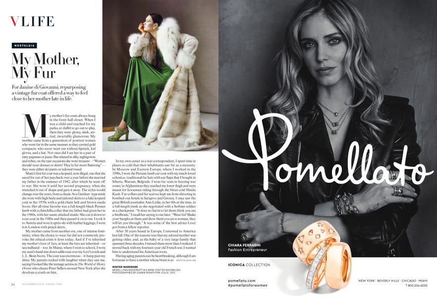 Nostalgia: My Mother, My Fur