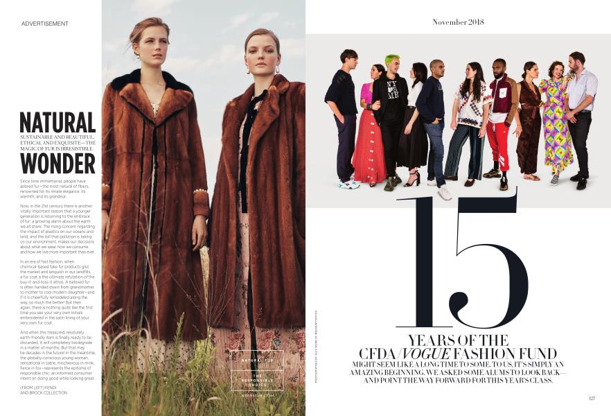 15 Years of the  CFDA/Vogue Fashion Fund