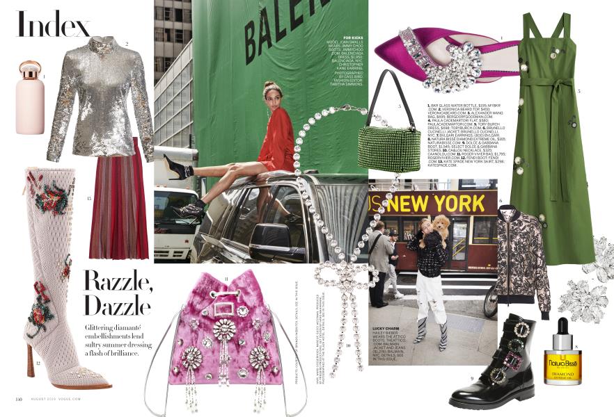 Razzle, Dazzle Vogue AUGUST 2019
