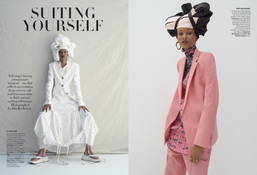 SUITING YOURSELF | Vogue | NOVEMBER 2019