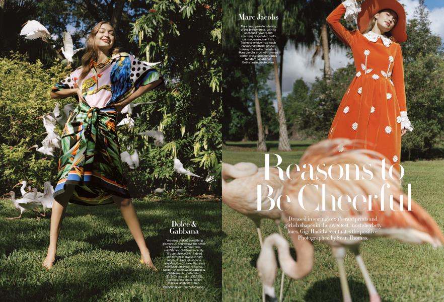 Reasons To Be Cheerful Vogue January 2020