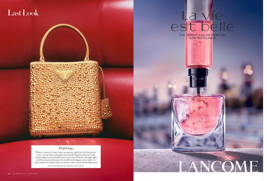 Prada bag Vogue DECEMBER 2022