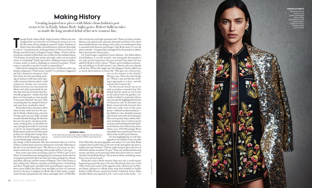 Making History | Vogue | MARCH 2023