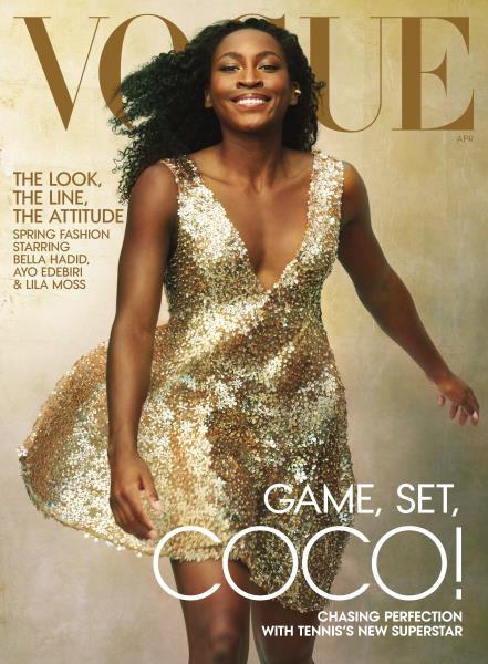 Vogue magazine cover for APRIL 2024 2024